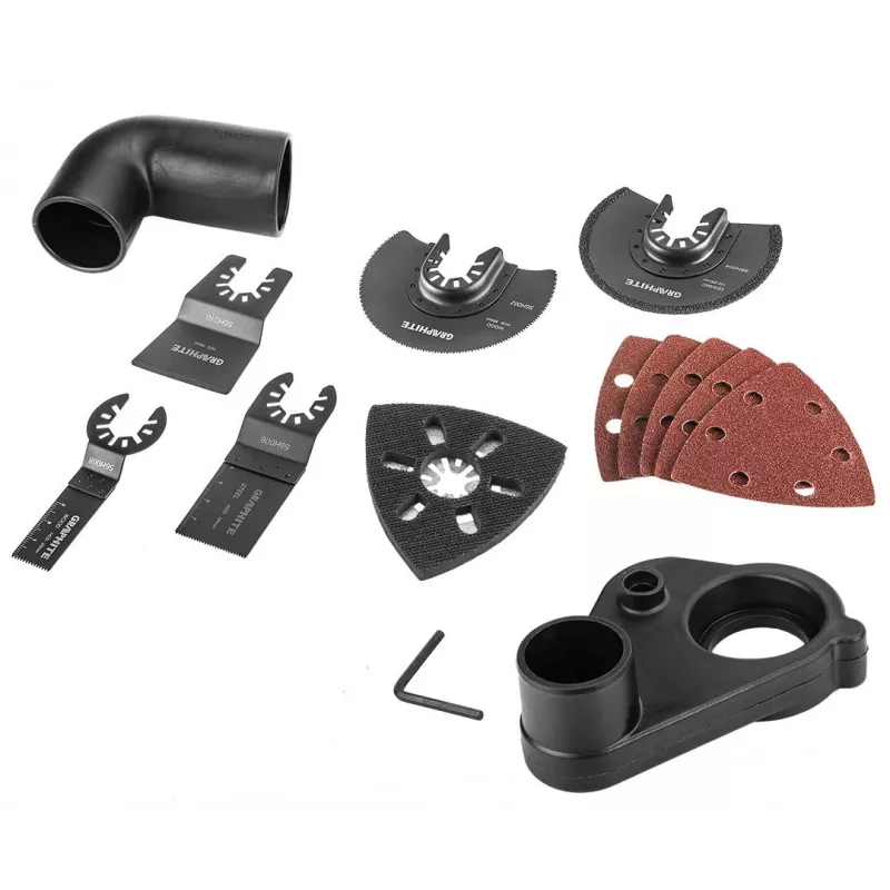 Levigatrice portatile Graphite 59G023 profondità 265 mm peso 1,31 kg