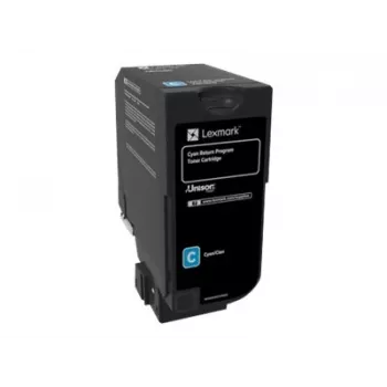 Lexmark 74C20C0 Cartuccia toner 1 pz. Originale Ciano