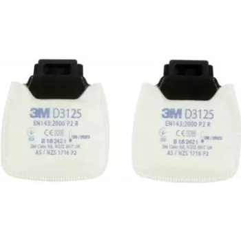 3M Secure Click filtro antiparticolato P2 R D3125 2 pezzi (D3125)