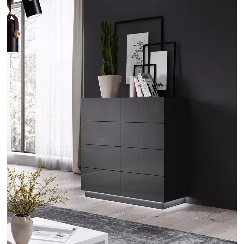 Cassettiera Cama Lighting REJA 4S bianca