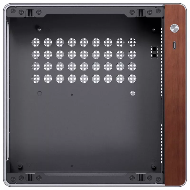 Case per PC Jonsbo N10 Mini-Tower ITX argento