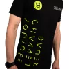 T-shirt der8auer YT-Design, taglia M, misto cotone abbigliamento casual