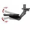 Supporto da scrivania per tastiera Maclean, regolabile, max 5 kg, nero, MC-156 B