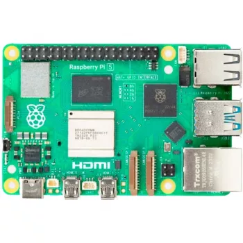 Single-board computer Raspberry Pi 5 2GB RAM di Raspberry — scheda di sviluppo compatta, SBC a basso consumo