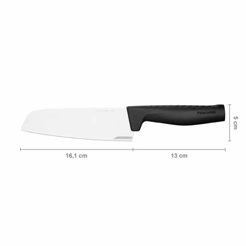Fiskars 1051761 Coltello da cucina in acciaio inox 1 pezzo Coltello Santoku