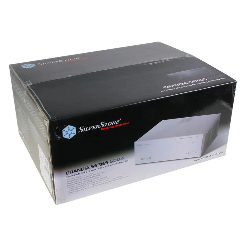 SilverStone SST-GD04B USB 3.0 Grandia Desktop - nero
