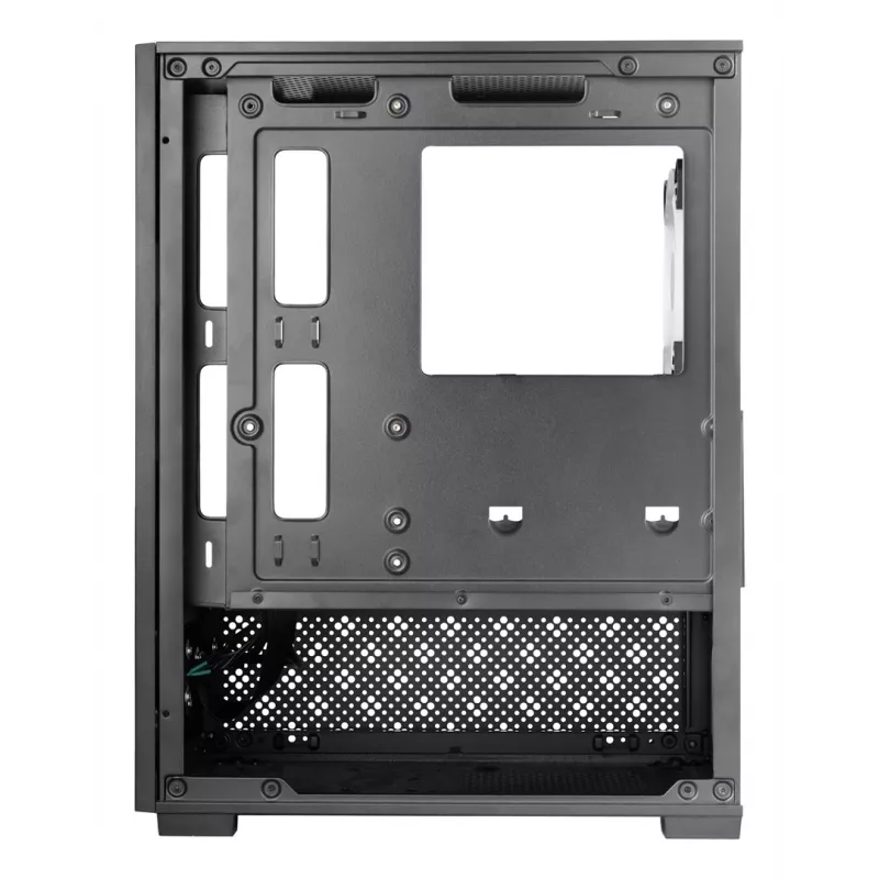 Case per PC mini-tower TACENS Mars Gaming MC-SE2 — Mini-ITX / Micro-ATX, nero, finestra laterale, alimentatore sul fondo, supporta 2x2,5 pollici + 1x3,5 pollici