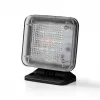 Nedis DUMSTV10BK simulatore TV, nero