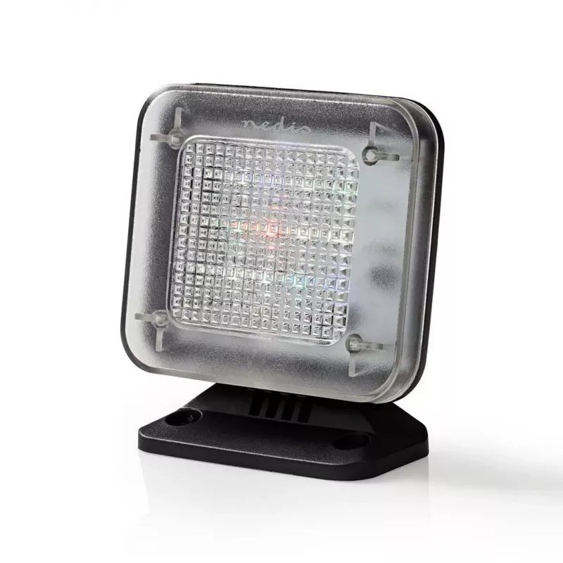 Nedis DUMSTV10BK simulatore TV, nero