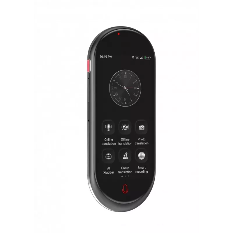 Traduttore vocale portatile MAXCOM MT100 4G, traduzione vocale multilingue, dispositivo compatto