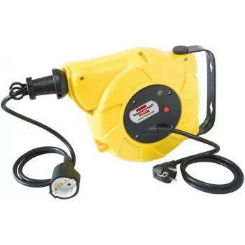 Prolunga elettrica Brennenstuhl 1241020300 9 m 1 presa AC per interni nero giallo