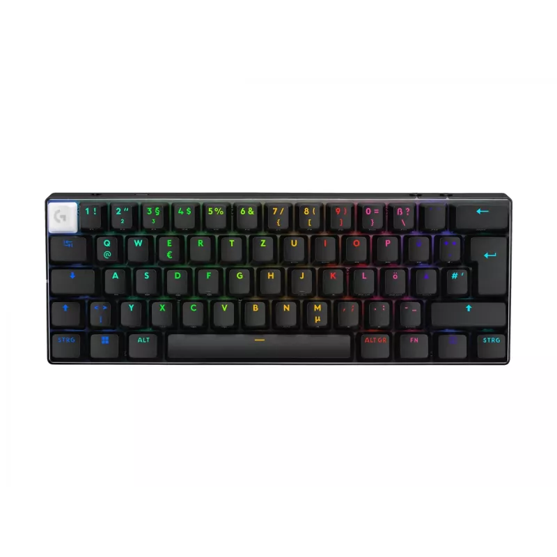 Logitech G PRO X 60 tastiera gaming USB RF Wireless Bluetooth QWERTZ tedesco nero