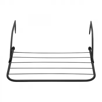 Struttura accessoria JATA HTEN2403 nero polipropilene acciaio inox