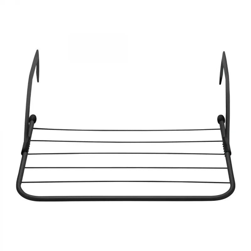 Struttura accessoria JATA HTEN2403 nero polipropilene acciaio inox