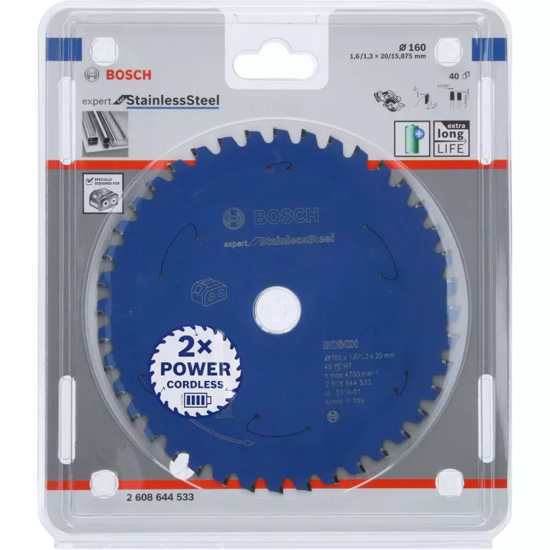 Bosch 2 608 644 533 lama per sega circolare 16 cm 1 pz.