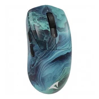 Sharkoon SKILLER SGM25W mouse da gaming wireless, Ocean (turchese/blu)