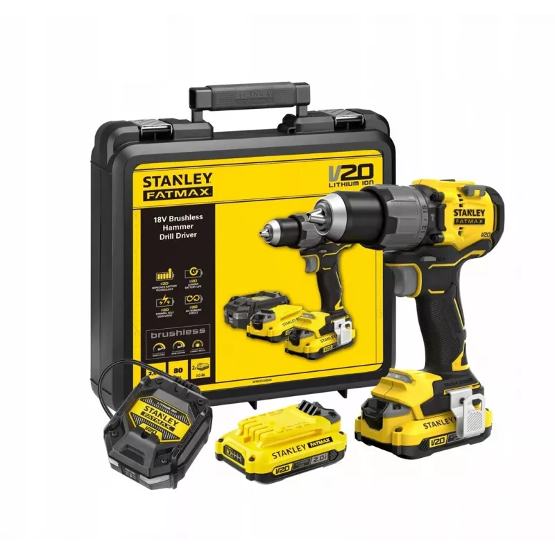 Avvitatore trapano/avvitatore a batteria 18V SFMCD725D2K STANLEY