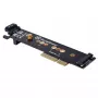 Silverstone SST-ECM28 scheda adattatore M.2/SATA, PCIe 4.0, 1x M-Key, 1x SATA