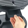 Griglia da esterno elettrica stazione di cottura nera 2000 W SEVERIN PG 8541