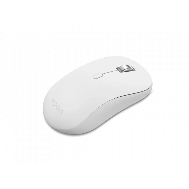 Mouse Lenovo Yoga ambidestro Bluetooth ottico 4000 DPI bianco, 8 tasti, rotella