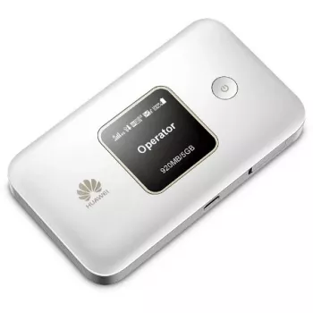 Router da tavolo portatile HUAWEI E5785-92C — Wi‑Fi 5 dual band, LTE 4G, batteria ricaricabile 1500 mAh, Micro-USB, antenna interna