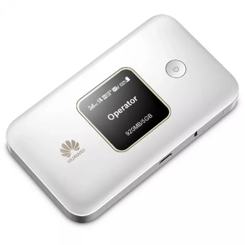Router da tavolo portatile HUAWEI E5785-320a — Wi‑Fi 5 dual band, LTE 4G, batteria ricaricabile 3000 mAh, Micro-USB, antenna interna
