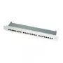 LogiLink - patch panel - RJ-45 X 24 - grigio chiaro, RAL 7035 - 1U