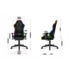 Sedia da gaming per bambini HUZARO RANGER 6.0 RGB MESH