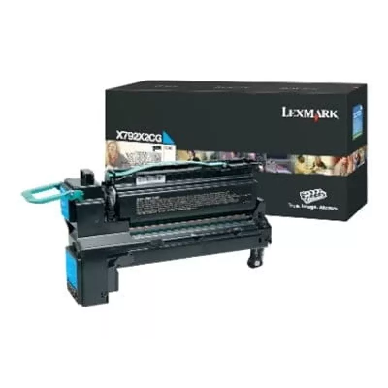 Lexmark X792X2CG - Toner ciano - per X792de, X792dte, X792dtfe, X792dtme, X792dtpe, X792dtse