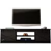 Mobile RTV GRANERO 200x56.7x35 nero/nero lucido