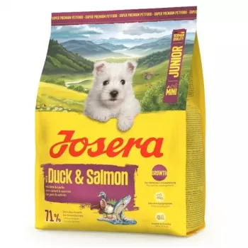 JOSERA Mini Junior Duck & Salmon crocchette per cani 3 kg