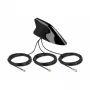 Antenna DeLOCK 90052 montaggio rigido su tetto nero