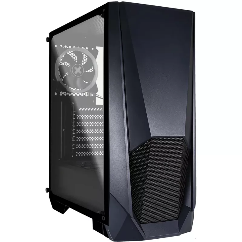 Xilence Xilent Blast X505.ARGB case per PC da gaming, RGB ATX midi tower, nero (XG141)