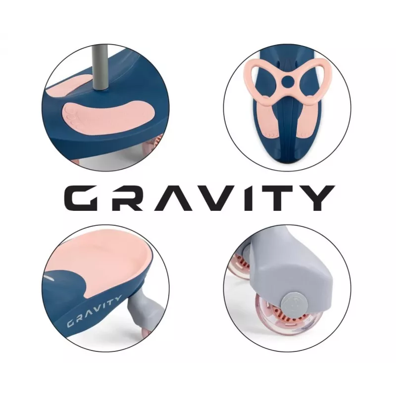 Gravity ride Gravity blu navy-rosa