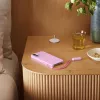Custodia con kickstand per iPhone 17 Apple Beats compatibile MagSafe con controllo fotocamera, Pebble Pink, PC e microfibra