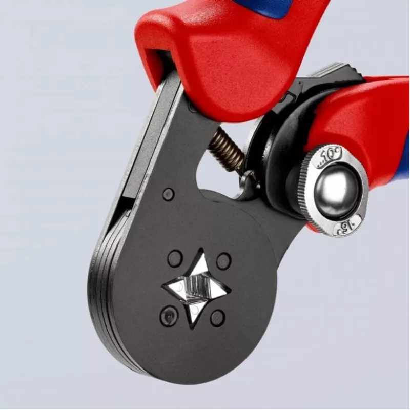 Pinza crimpatrice autoregolante 97 53 04 SB (rosso/blu, per capicorda)