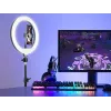 TRACER RING 30cm ring light con treppiede 210cm