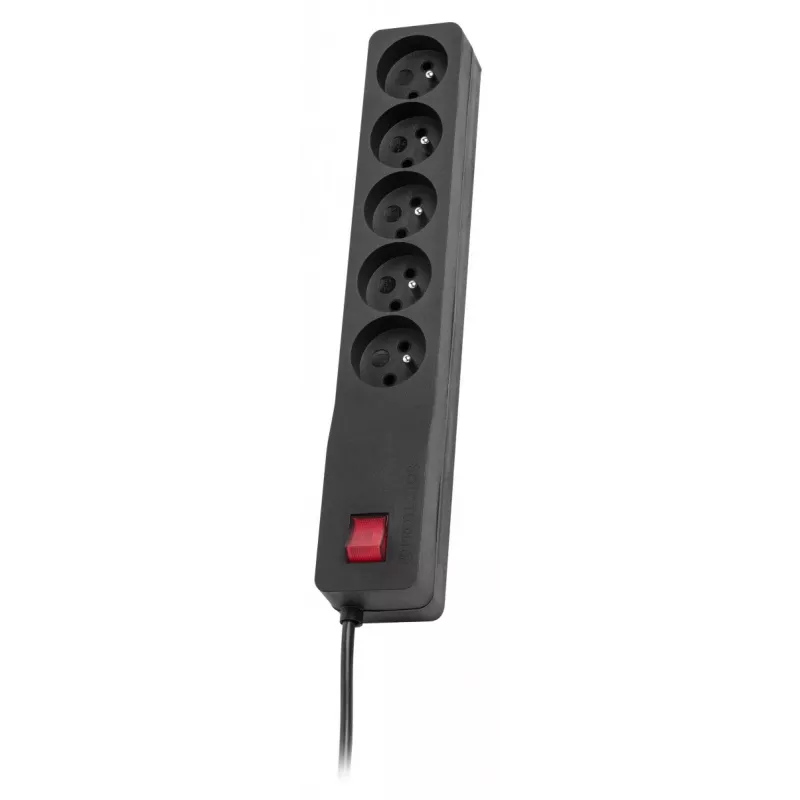 LESTAR ZX 510 G-A K.:CZ 5,0M protezione da sovratensione nero 5 uscite AC 230 V 5 m