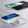 Stazione di ricarica organizer a sé stante 4smarts 540570 bianco 100W