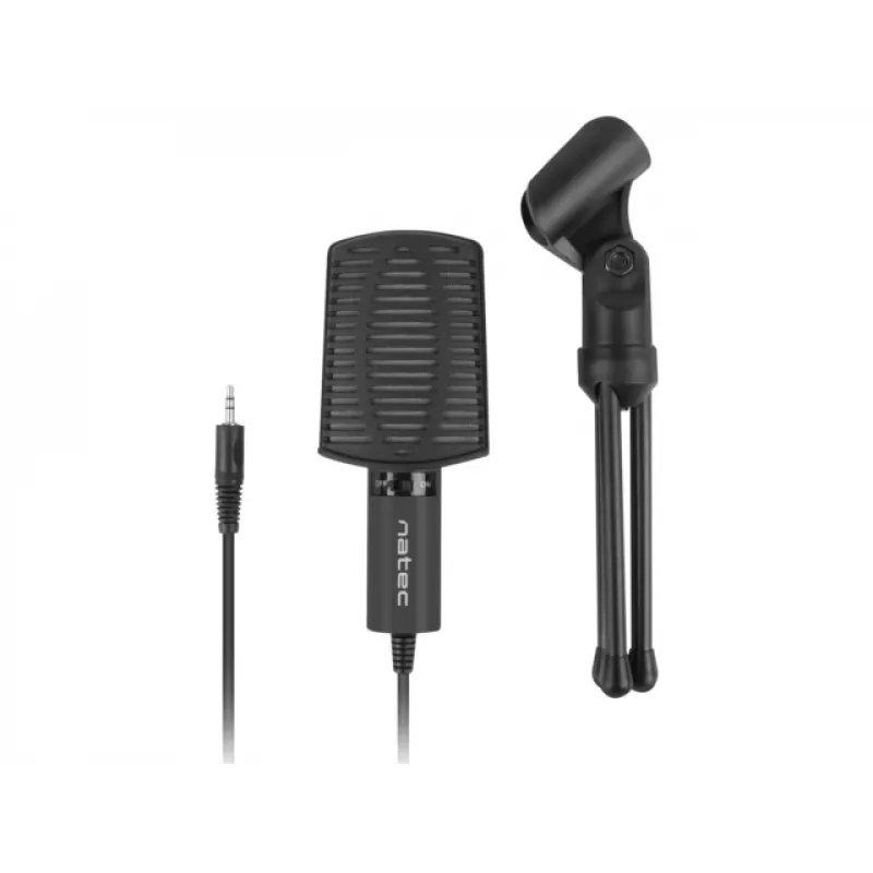 Microfono per laptop NATEC ASP nero