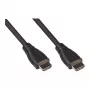 Cavo di collegamento HDMI 2.0b, 4K / UHD @60Hz, 18 Gbit/s, contatti dorati, nero, 0,5m, Good Connec (4520-005)