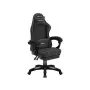 Sedia gaming huzaro Force 3.7 Carbon nero – ergonomica, regolabile in altezza 107,5–116,5 cm, 5 ruote, cuscini lombare e poggiatesta