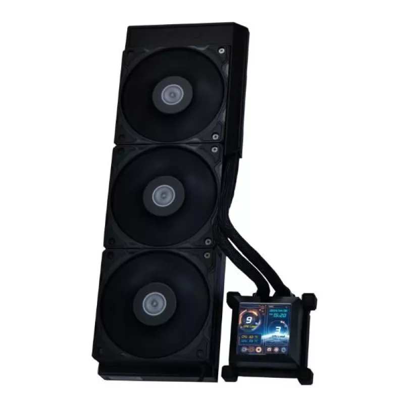 Dissipatore a liquido all-in-one Lian Li HydroShift LCD 360S 12 cm nero