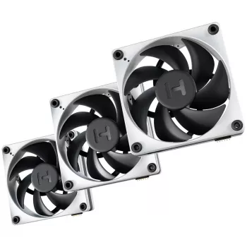 Ventola per case HYTE THICC FP12 120 mm confezione da 3 bianca