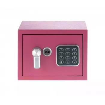 Cassaforte Yale YSV/170/DB2/P 3,8 l acciaio rosa