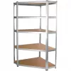 Scaffale angolare in metallo G9040 40 cm