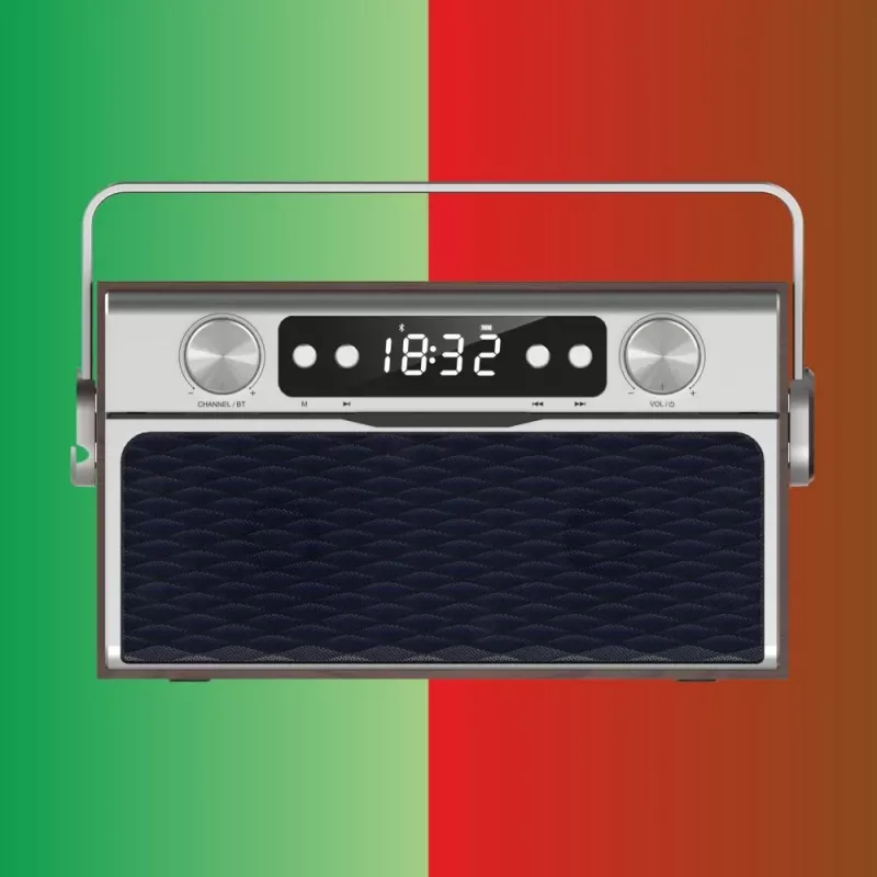 Radio portatile MANTA RDI917PRO con Bluetooth e riproduzione USB