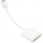 Cavo adattatore DisplayPort-DVI Sharkoon 0,15 m bianco — DisplayPort 1.2 su DVI