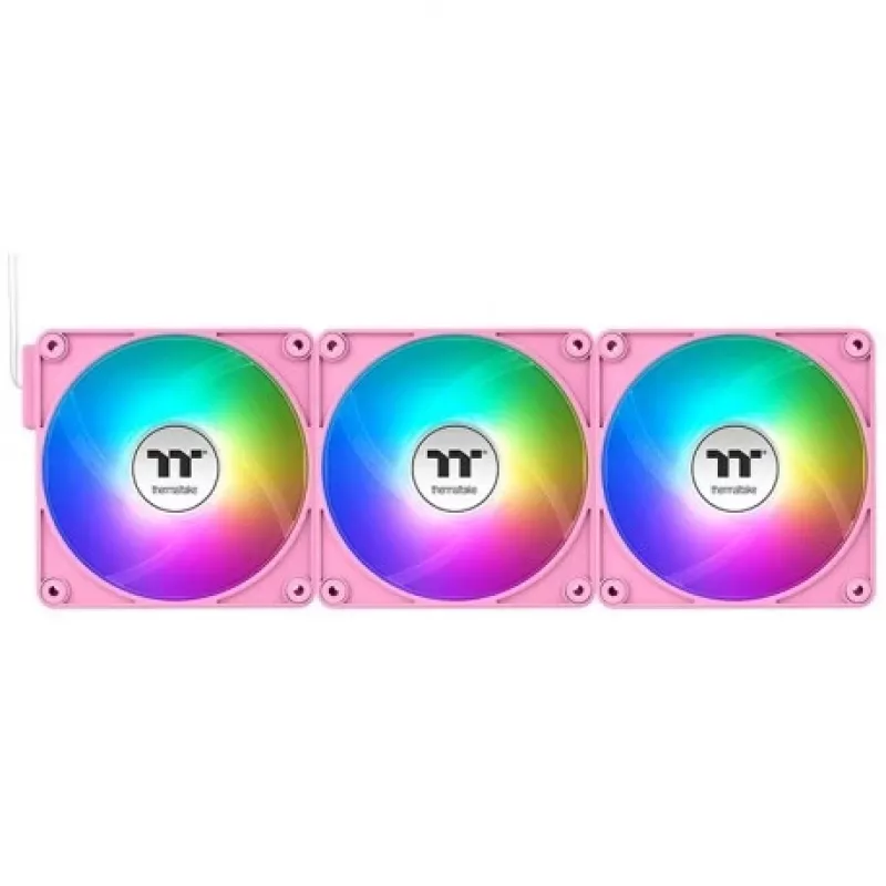 Thermaltake CT120 EX Reverse ARGB 120mm rosa confezione da 3