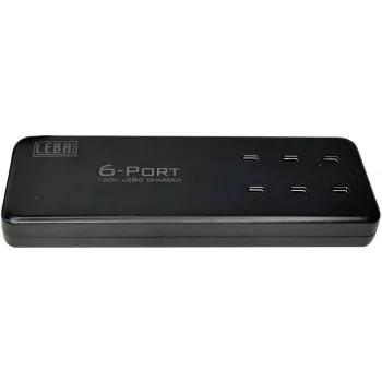Leba NoteCharge 6 porte, USB-C (NCHAR-UC6-20W-SC)